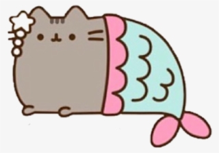 #love #martina #mermaid #pusheen #cat #sticker - Pusheen The Cat Mermaid