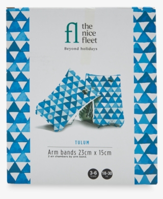 Blue Tulum Arm Rings Float - Paper