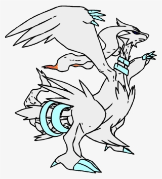 Coloring Reshiram - Pokemon Reshiram Coloring Pages