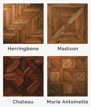 More Custom Patterned Flooring And Printed Designs - Herringbone Parquet