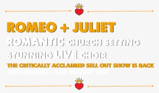 Backyard Cinema's Romeo Juliet Union Chapel Tickets - Cartoon