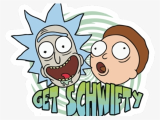 Rick And Morty Clipart Happy - Get Schwifty Png