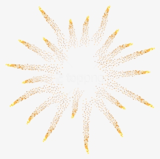Free Png Yellow Fireworks Png - Art