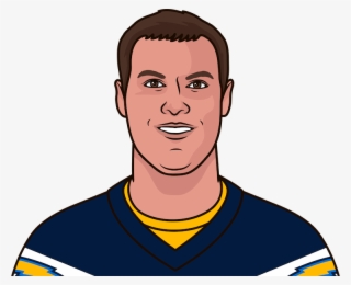 Philip Rivers Had A Completion Percentage Of - Cartoon