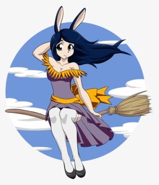 Bunny Witch - Cartoon