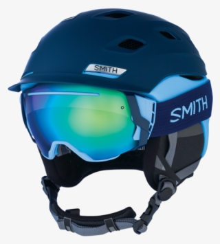 “the Vantage Is A Hybrid Helmet, Combining A Bomber - Smith Vantage Helmet Blue