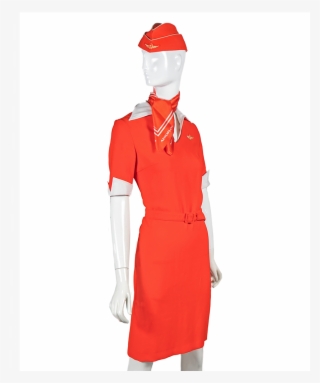 Aeroflot Airlines Soviet/russian Red Mandarin 2000s - Costume