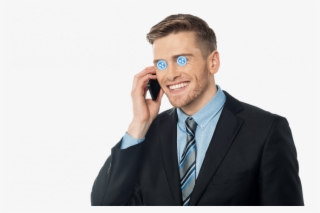 The Underdog - Business Man On Phone Png