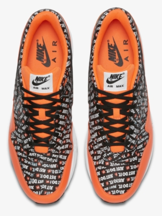Nike Air Max 1 Prm Just Do It Orange Black - Nike Air Max