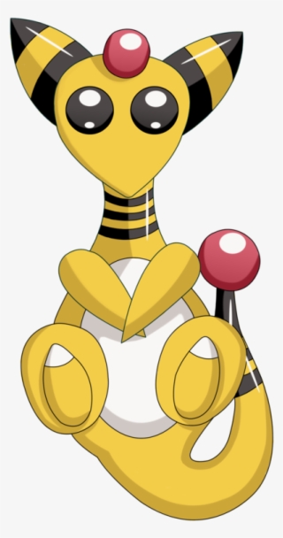 Ampharos Badge/keychain - Cartoon