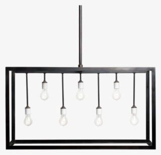 2 Tier Glass Box - Ceiling Fixture