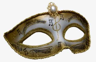 Mask, Carnival, Venice, Art, Motif, Silver, Gold - Mask