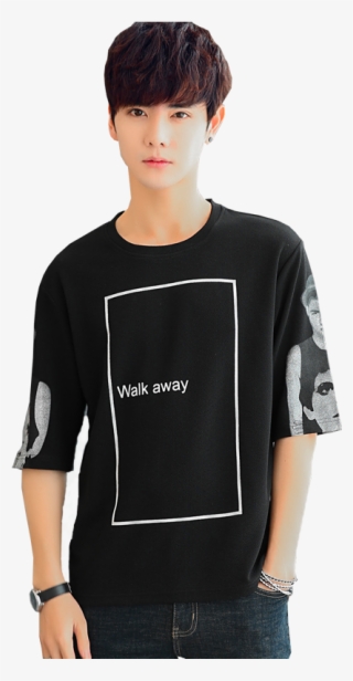 Summer 2018 New Short Sleeved Men's T Shirt Korean - Boy