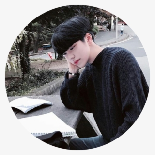 Sticker Ulzzang Aesthetic Ulzzangboy Png Ulzzang Boy - Ulzzang Boy Read Book