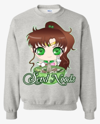 Sailor Jupiter Send Noods Crewneck Sweater - E30 Christmas Sweater