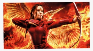Katniss Everdeen Shooting A Bow