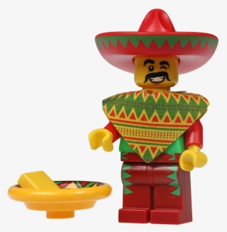 Taco Tuesday Guy From The Lego Movie Minifigures - Lego Movie Taco Tuesday Png