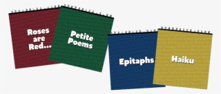 Blank It Poem Booklets - Signage
