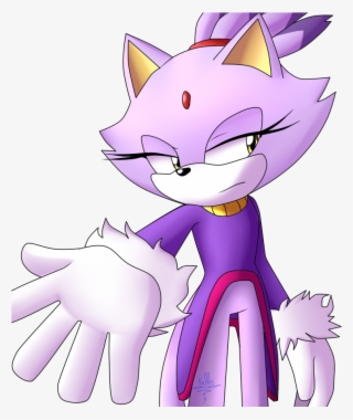 Fan Art Blaze The Cat By Kellylaeriza132003 - Cartoon