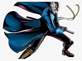 Devil May Cry Clipart Vergil - Ultimate Marvel Vs Capcom 3