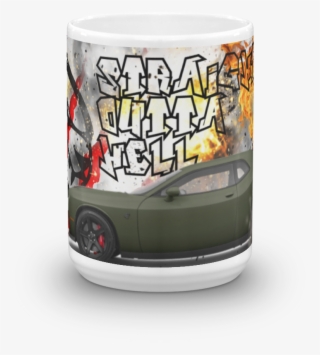 "straight Outta" Hellcat Mug - Coffee Cup