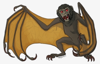 Monkey Bats - Ahool Png - 750x545 PNG Download - PNGkit