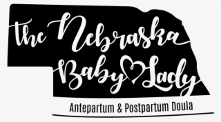 The Nebraska Baby Lady Logo - Calligraphy