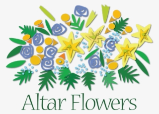 Altar Flower Clip Art - Altar Flowers