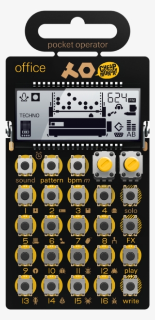 Teenage Engineering Pocket Operator Handheld Synthesiser - Teenage Engineering Po 24 Office