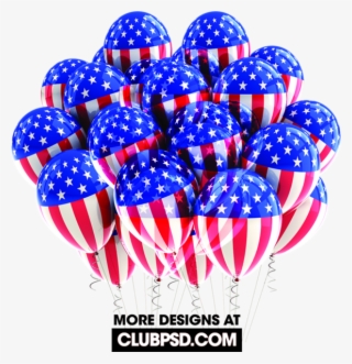 Usa Flag Balloons - American Flag Balloons