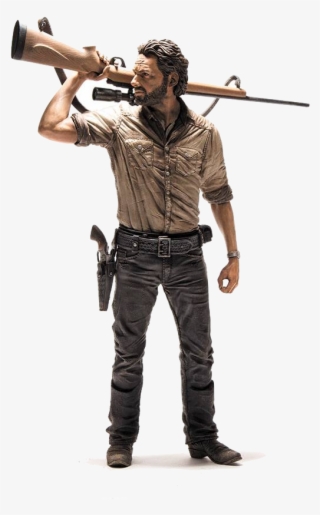Mcfarlane The Walking Dead Rick Grimes Deluxe Figure - Rick Walking Dead Outfit