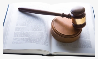 Gavel With Law Book Png Image - Law