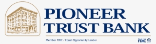 Presented By - Pioneer Trust Bank Logo