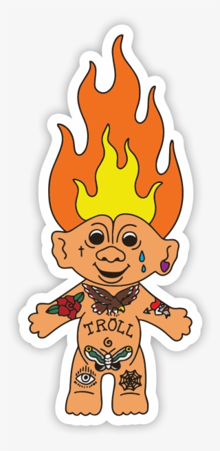 Troll Tat Sticker