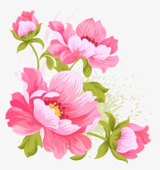 #flower #flowers #draw #drawing #paint #painting #pink - Flower Wedding Vectors Png
