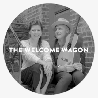 The Welcome Wagon Circle - Wall Clock