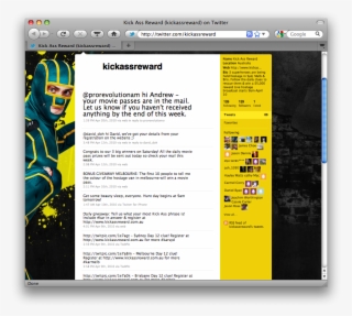 Kick Ass Reward Twitter - Natural Wallpaper For Desktop