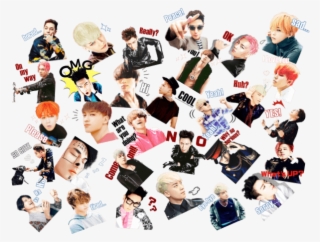 Big Bang Whatsapp Sticker Download - Collage