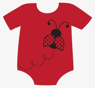 Red Clipart Baby Onesie Transparent Free - Clip Art