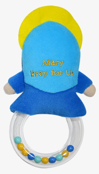 Mother Mary Pray For Us Rattle - Stuffed Toy