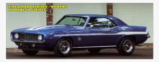 1969 Camaro Side And Hood Stripe Kit - Antique Car
