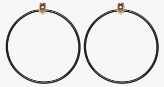 Shine About Hoops In Colour Meteorite - Earrings