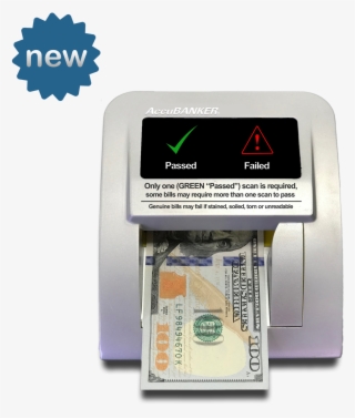 D470 Quadscan 4 Way Counterfeit Detector Front - Cash