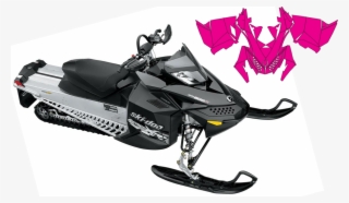 Svg Library Download Skidoo Xp Template Sled Wrap Thedecalden - Snowmobile