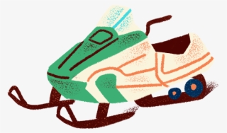 Snowmobile - Ice Skating