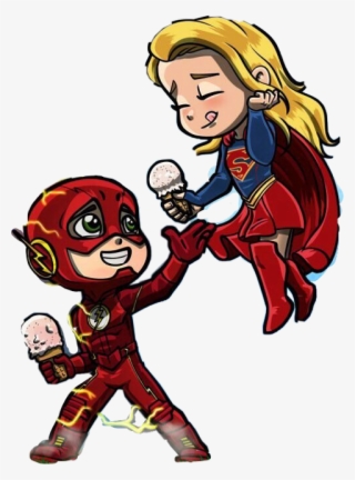 Largest Collection Of Free To Edit Flash@flash@savitar - Flash Arrow Supergirl Animation