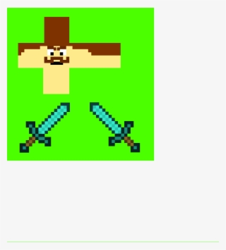 Minecraft Papercraft Diamond Sword Template 162262 - Minecraft Diamond Sword