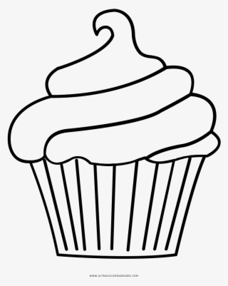 Dibujos O Moldes De Cupcak Cupcake Disegni Da Colorare - Molde De Cupcakes Para Imprimir