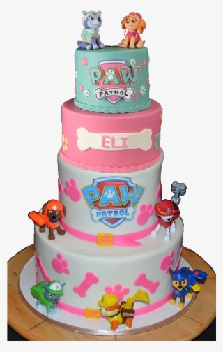 Felicitaciones De Cumpleaños Vii - Bolo Da Patrulha Canina