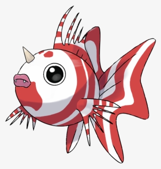 I Drew An Alola Seaking Inspired By A Lionfish - Alolan Seaking